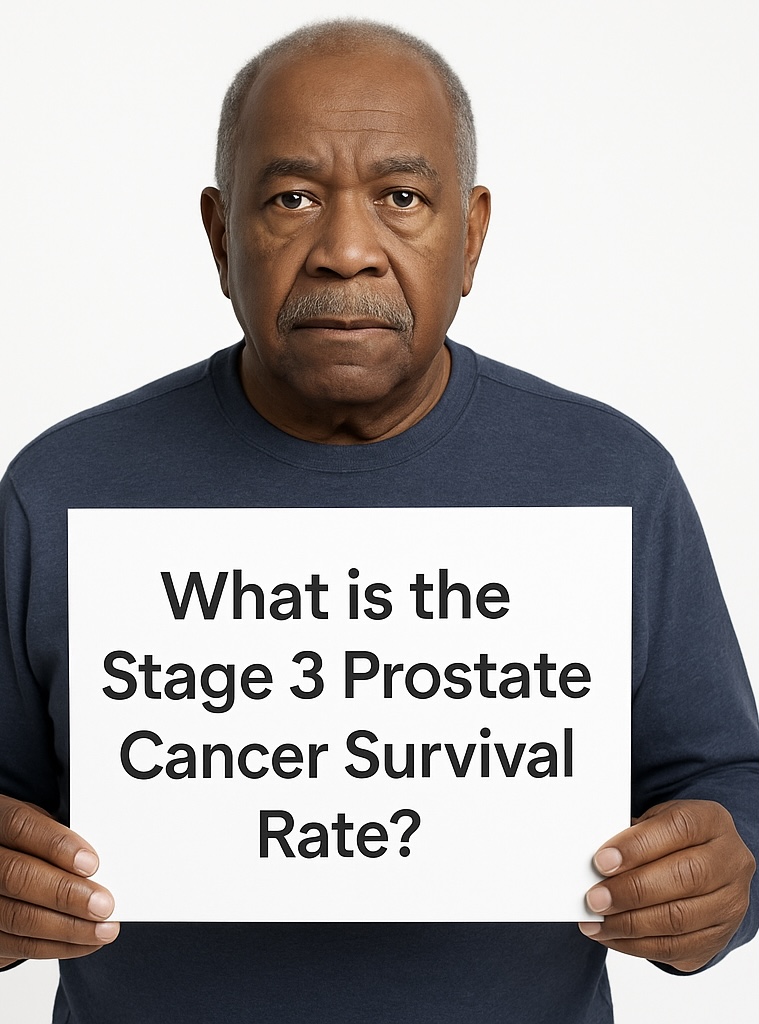 Stage 3 Prostate Cancer Survival Rate Sign.